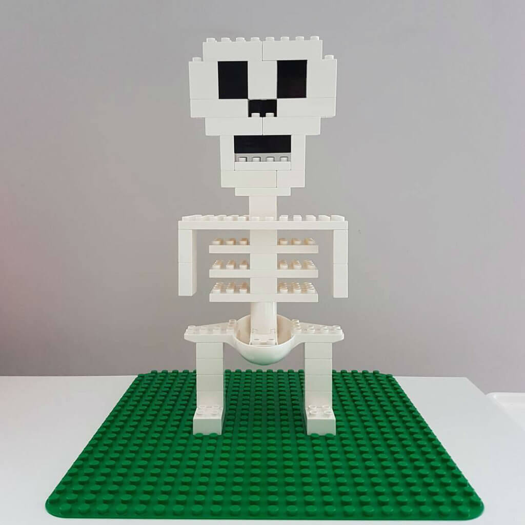 Mummy From The Block: Duplo Skelett
