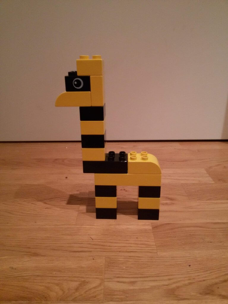 Duplo Giraffe in Klein