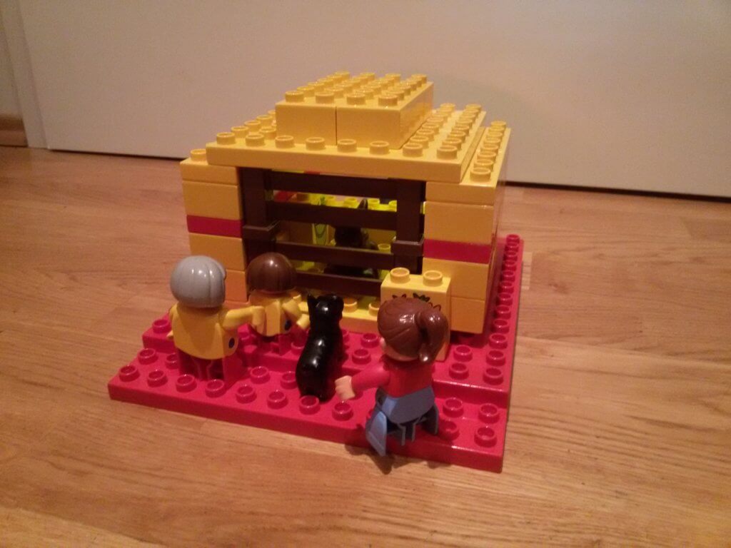 Duplo Kaninchenstall