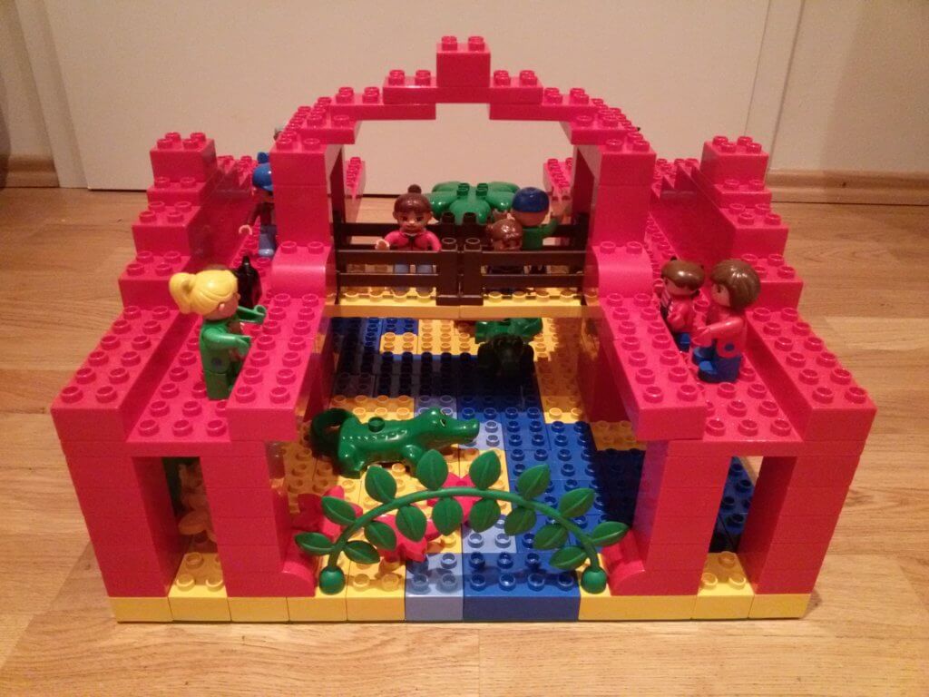 Duplo Krokodilgehege