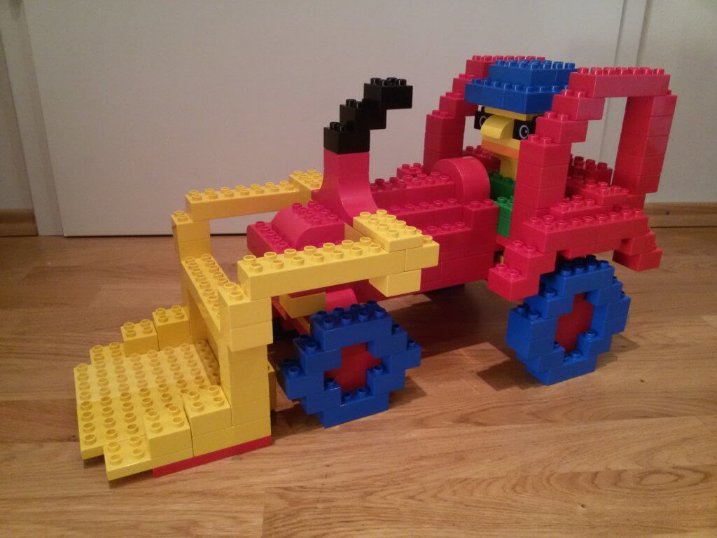 Duplo Traktor mit Frontlader