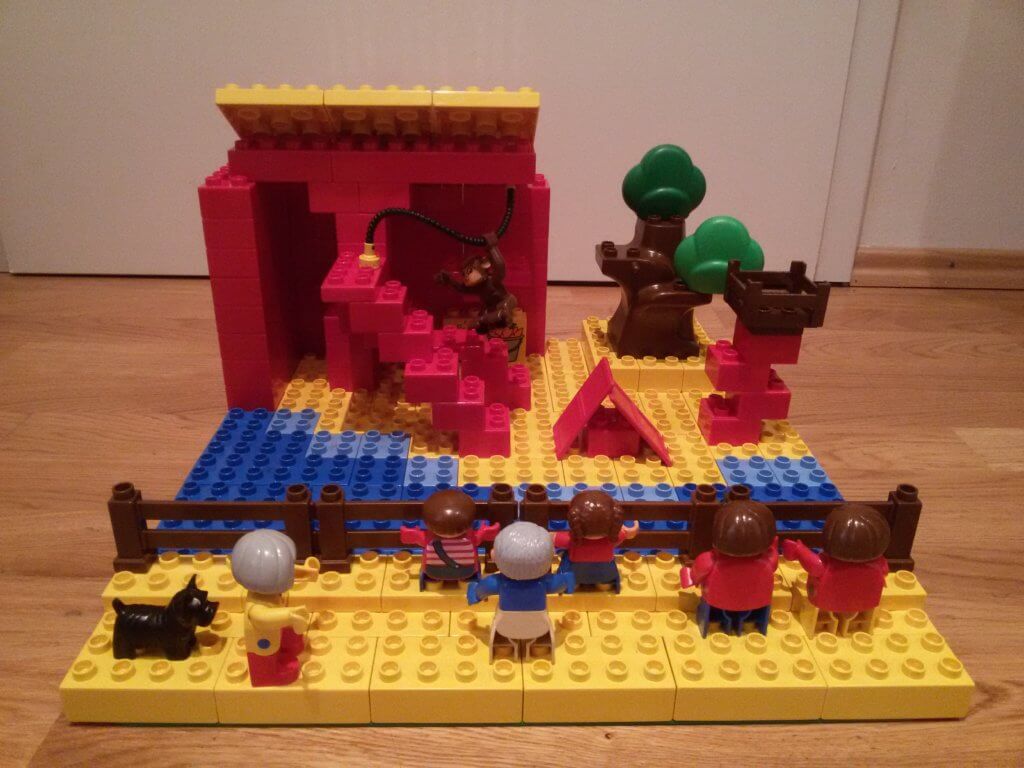 Duplo Affengehege