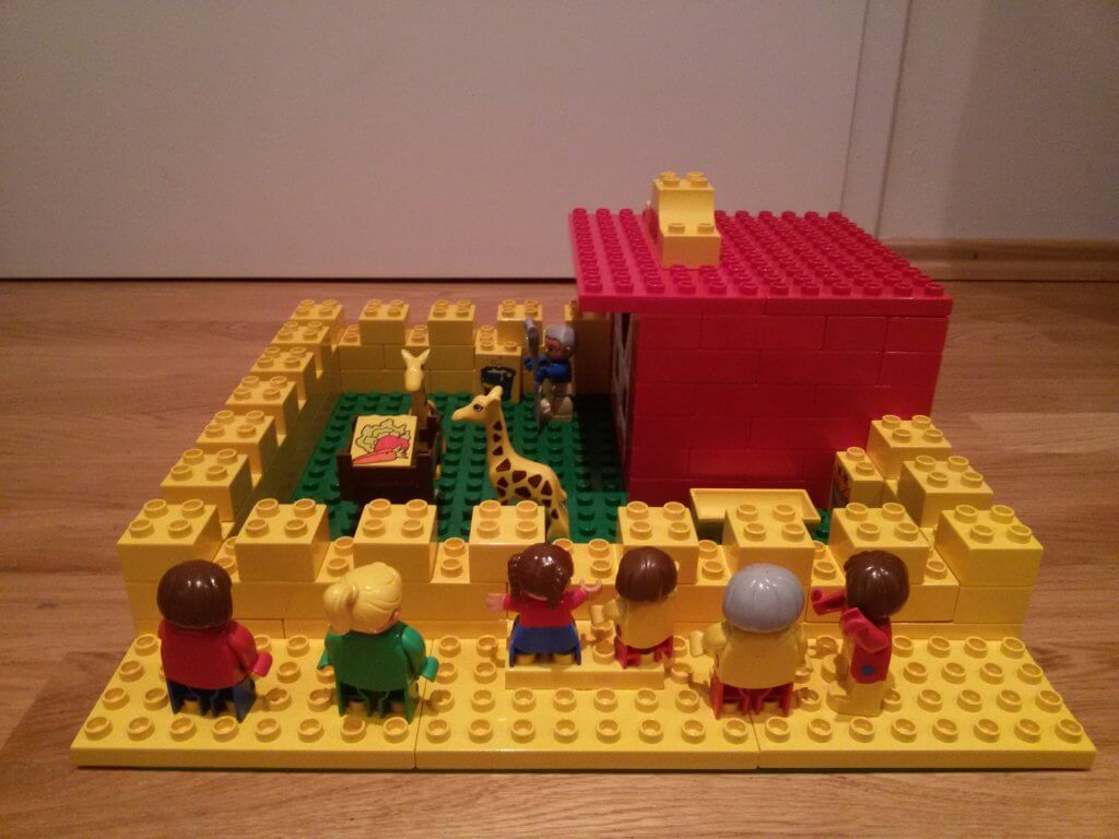 Duplo Giraffengehege