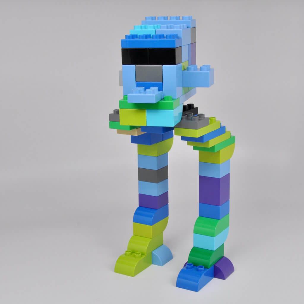 BigBrickBuilds: Duplo AT-ST Imperial Scout Walker