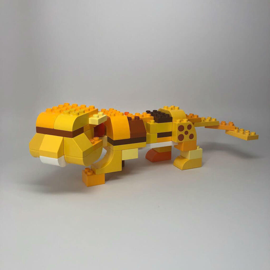 BigBrickBuilds: Duplo Leopard