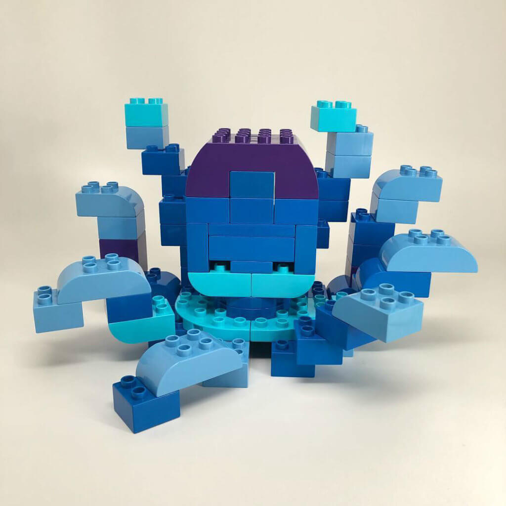 BigBrickBuilds: Duplo Oktopus