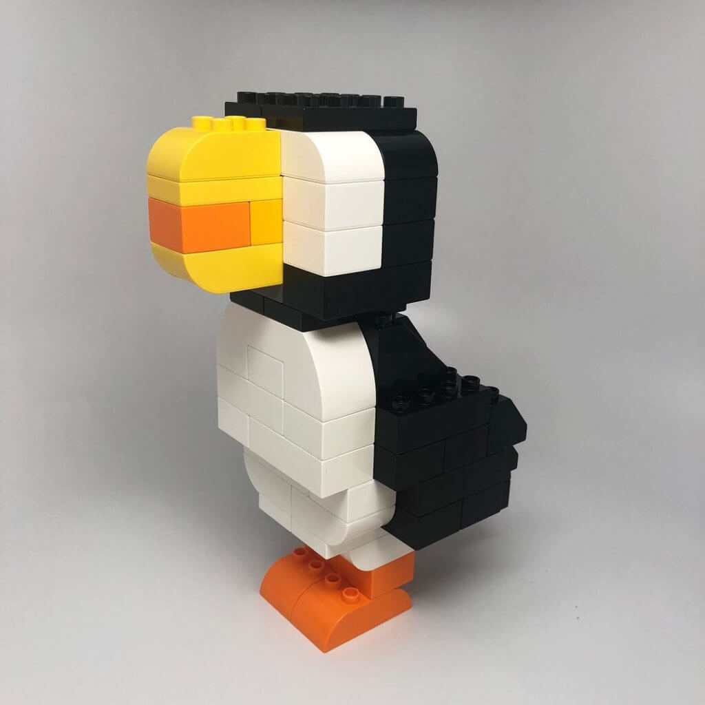 BigBrickBuilds: Duplo Papageientaucher