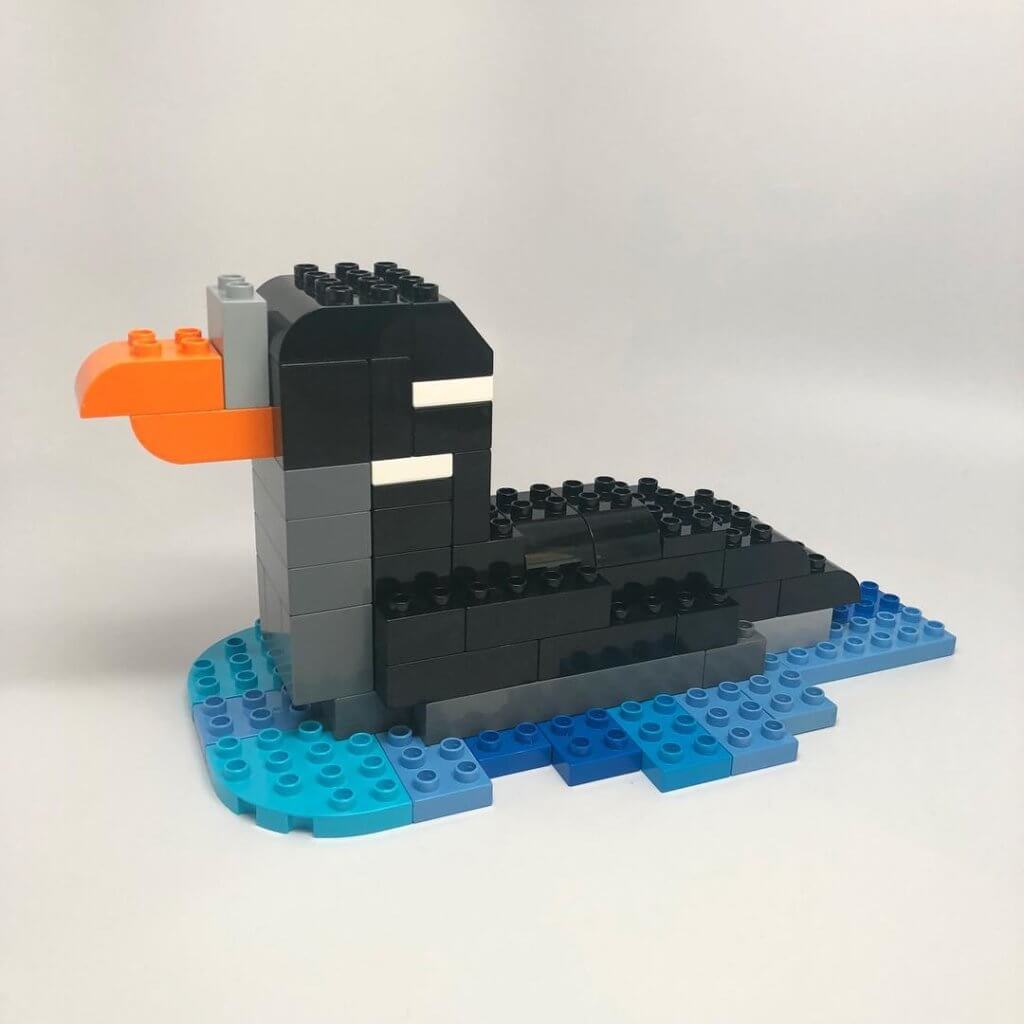 BigBrickBuilds: Duplo Papageientaucher