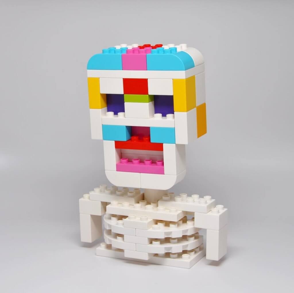 BigBrickBuilds: Duplo Skelett