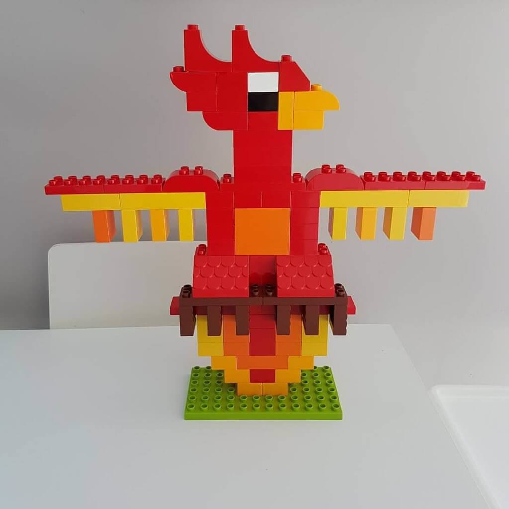 Mummy From The Block: Duplo Adler bzw. Phoenix