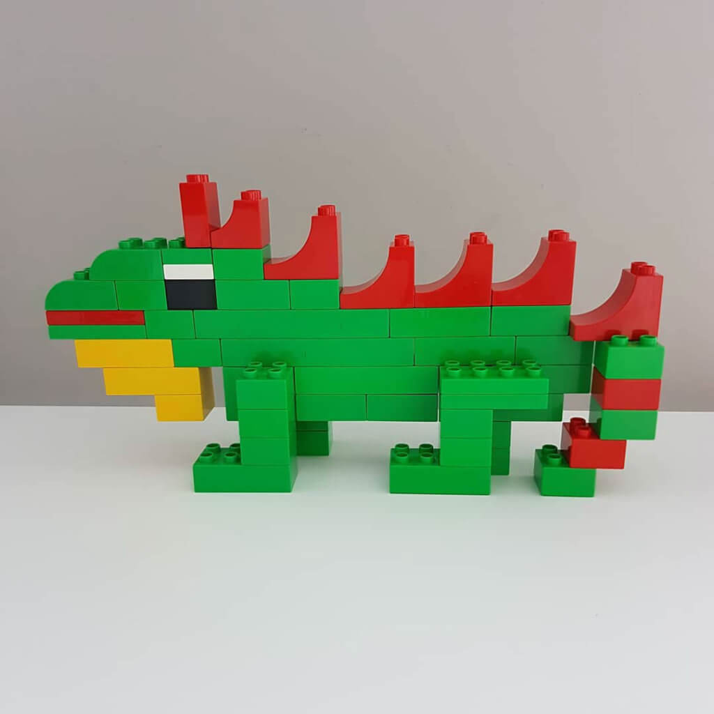 Mummy From The Block: Duplo Leguan