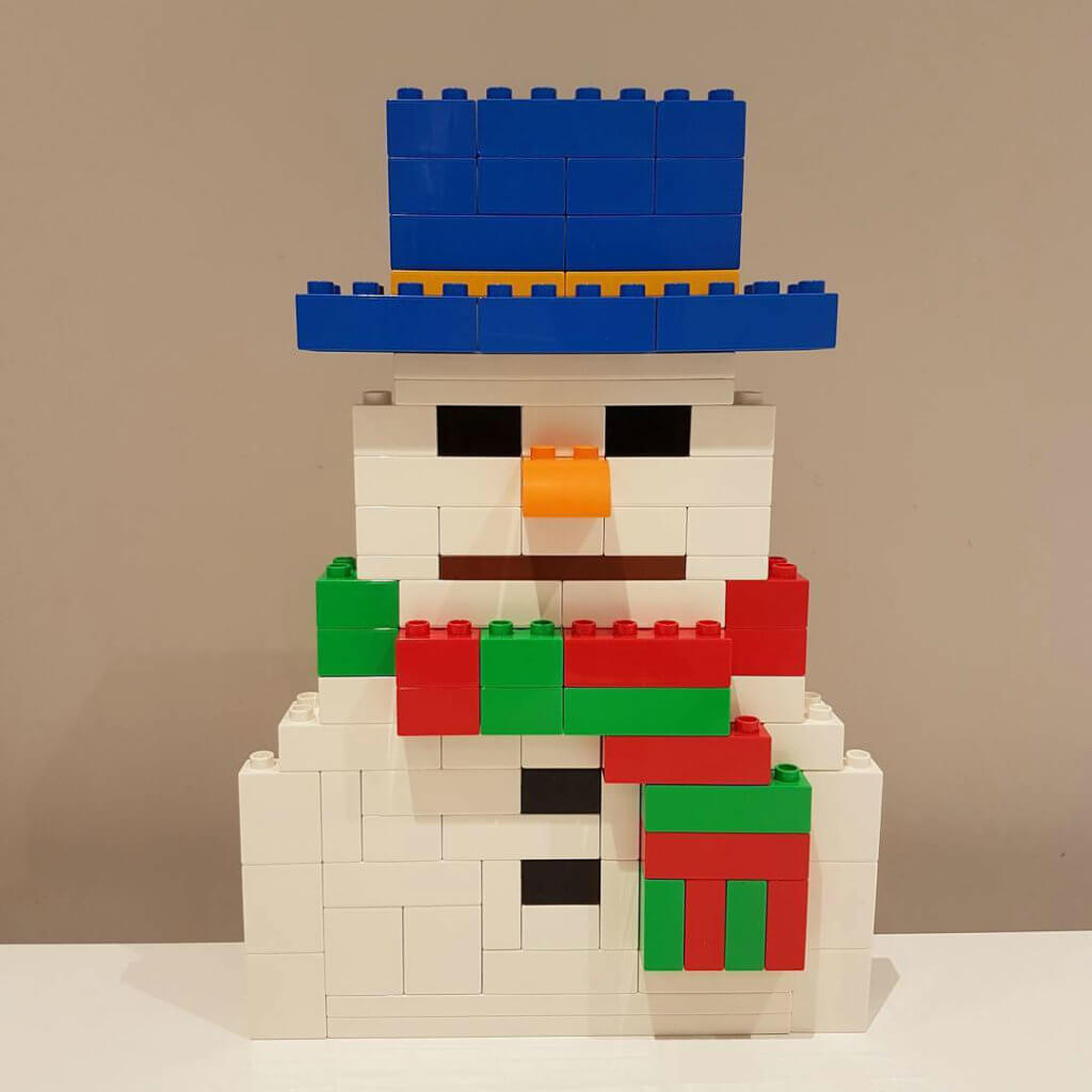 Mummy From The Block: Duplo Schneemann