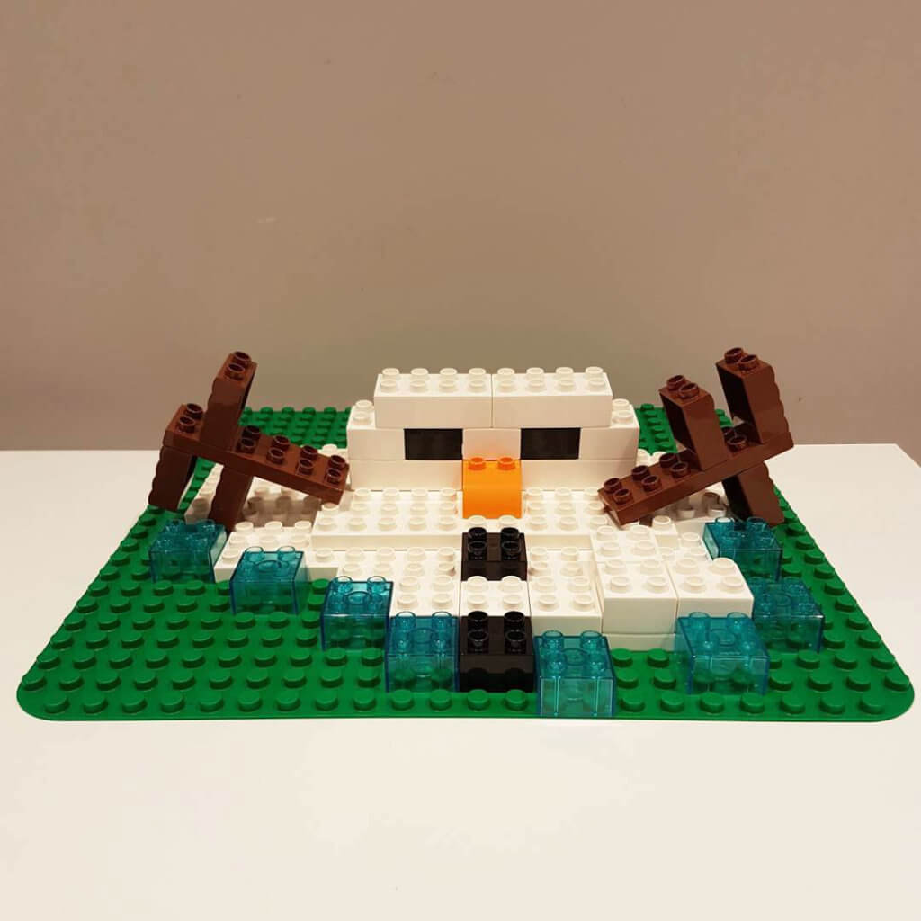 Mummy From The Block: Duplo Schneemann Geschmolzen